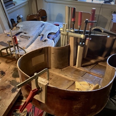 der noch unlackierte Eulenkof